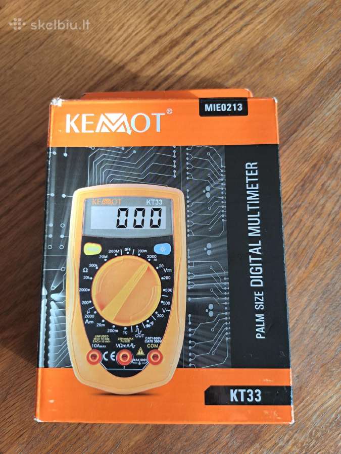 Skaitmeninis multimetras Kemot Kt33