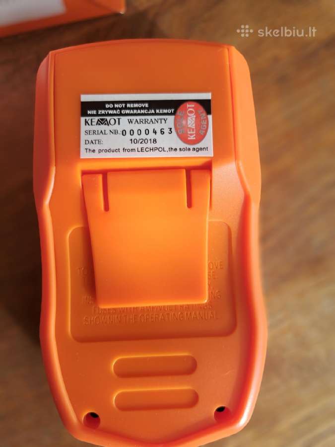 Skaitmeninis multimetras Kemot Kt33 - nuotraukos Nr. 5
