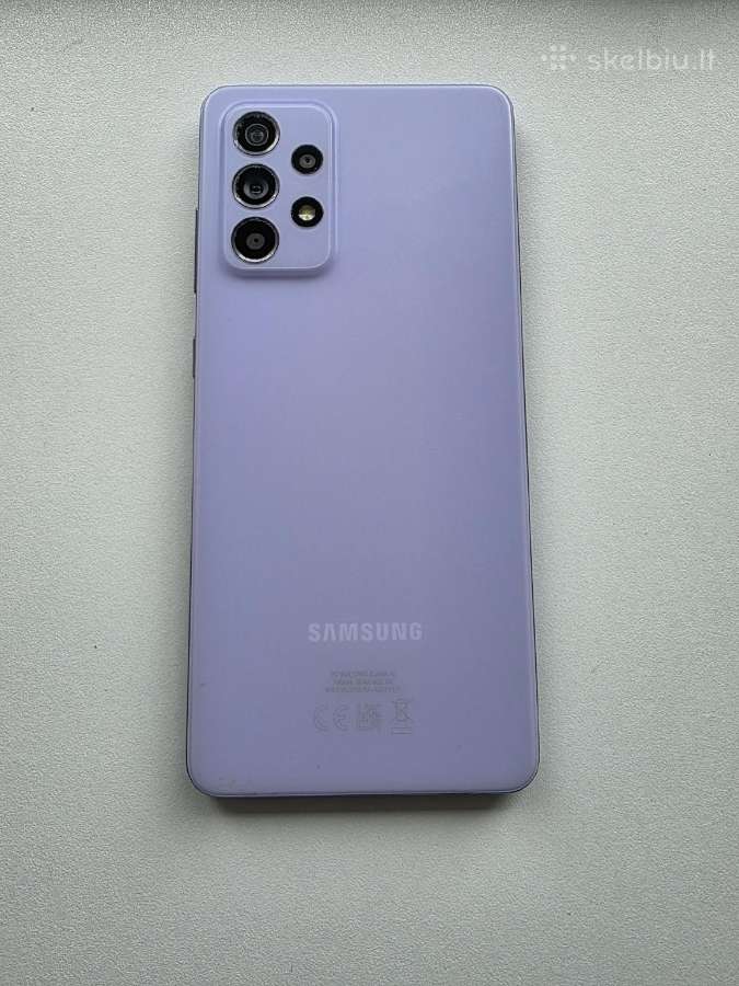 Samsung Galaxy A52 Awesome Violet 128 GB - nuotraukos Nr. 2