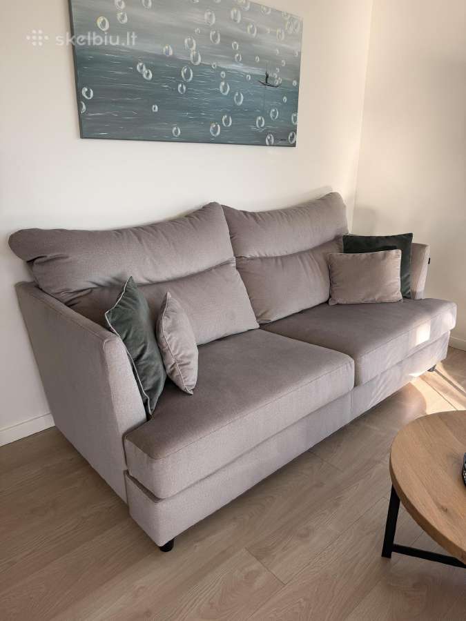 Trivietė sofa-lova