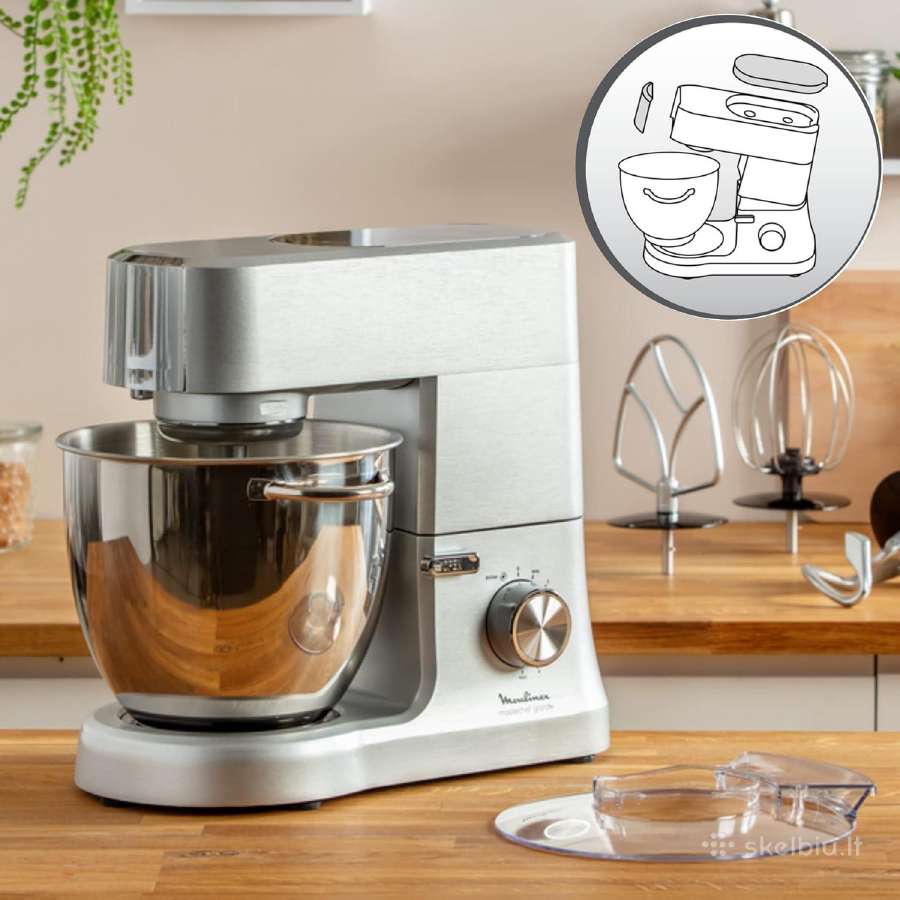 Moulinex Masterchef Grande Grey kombainas - nuotraukos Nr. 4