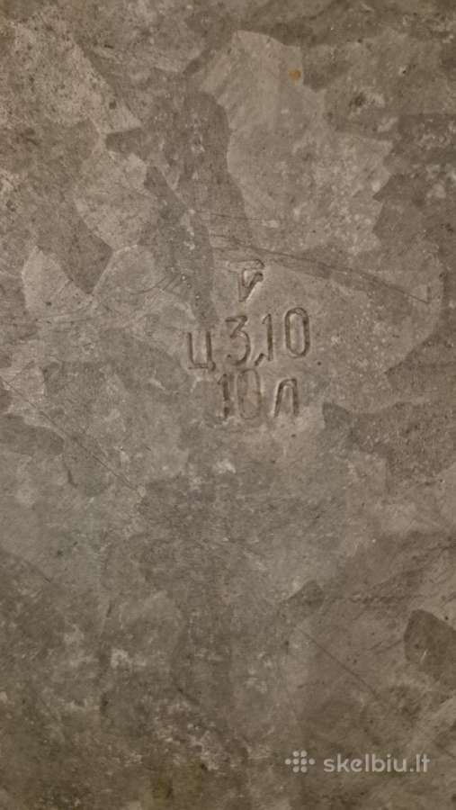Vintažiniai cinkuoti 10 l laistytuvai (Ssrs laikų) - nuotraukos Nr. 3