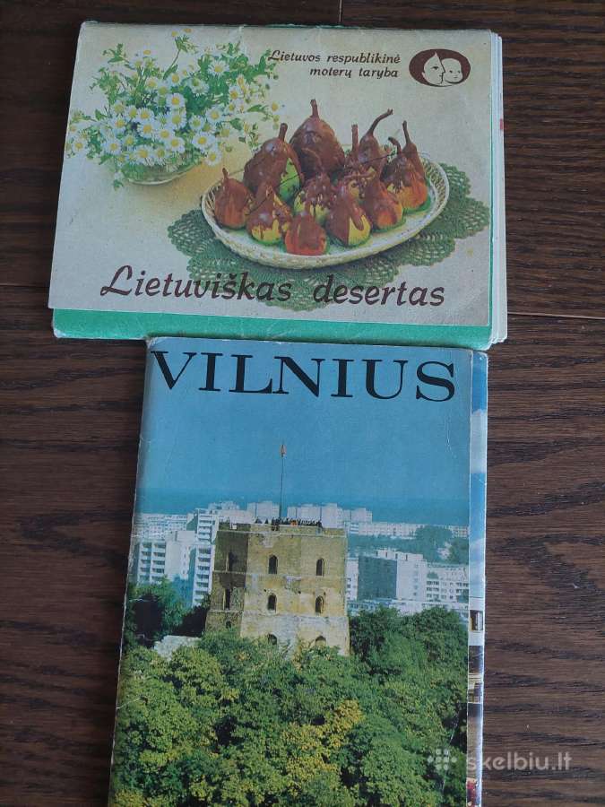 Atvirukų rinkiniai. Lietuviškas desertas, Vilnius
