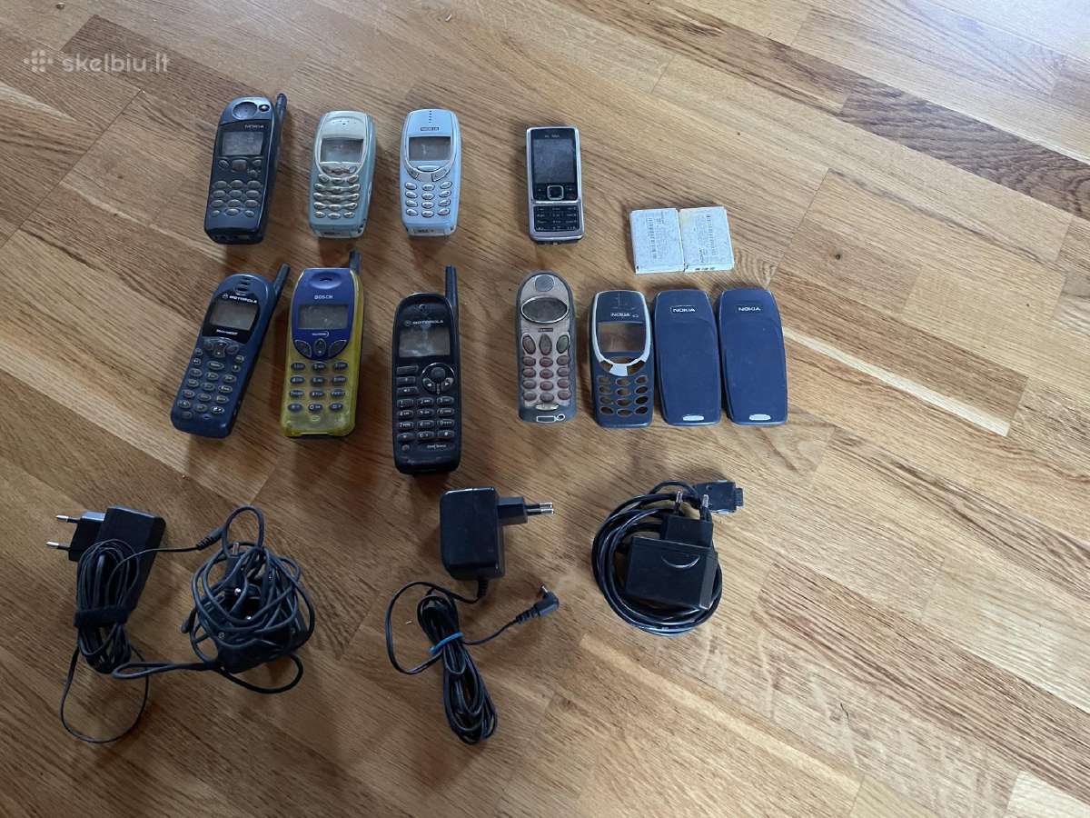 Seni mobilūs telefonai - nuotraukos Nr. 14