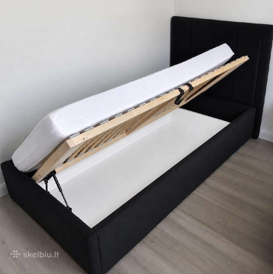 Parduodama lova su patalynės dėže ir čiužiniu - nuotraukos Nr. 4