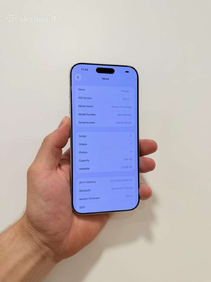 iPhone 17 Pro Max 256