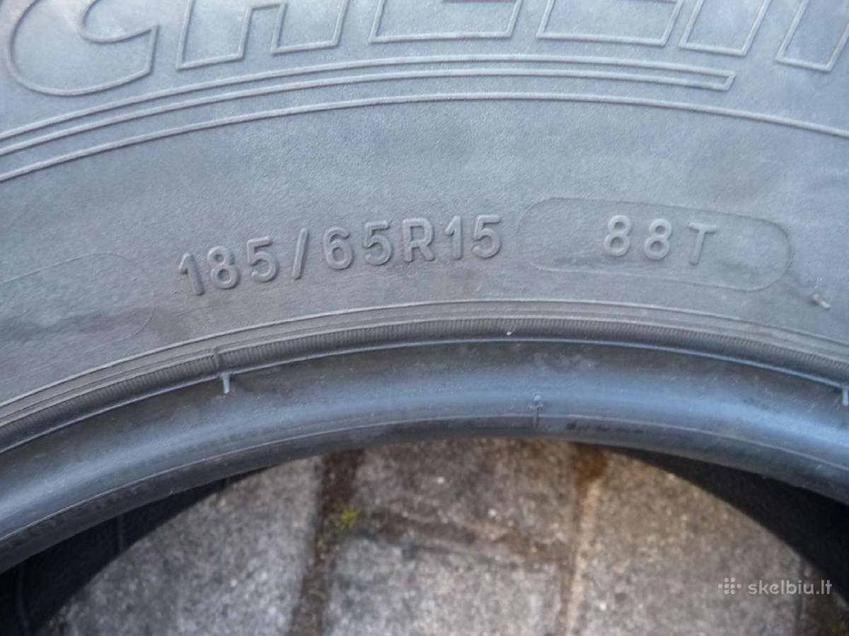 Leęngvojo automobilio padangos Michelin 185/65r15 - nuotraukos Nr. 4