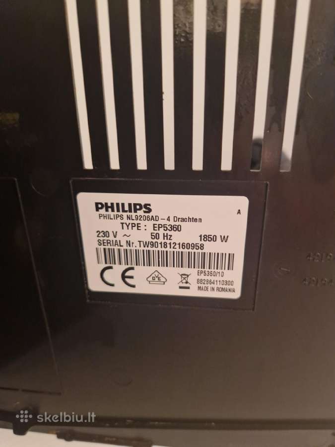 Kavos aparatas Philips 5000 series Ep5360 - nuotraukos Nr. 7
