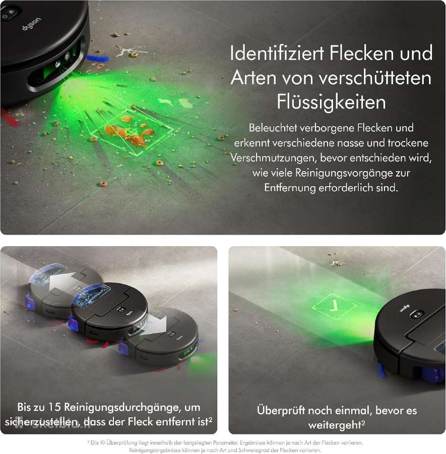 Dyson Spot+scrub Ai robotas siurblys - nuotraukos Nr. 3