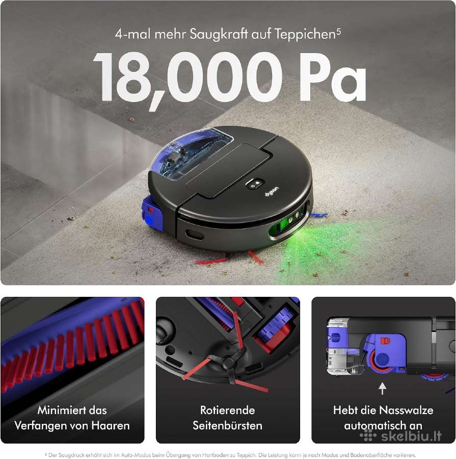 Dyson Spot+scrub Ai robotas siurblys - nuotraukos Nr. 4