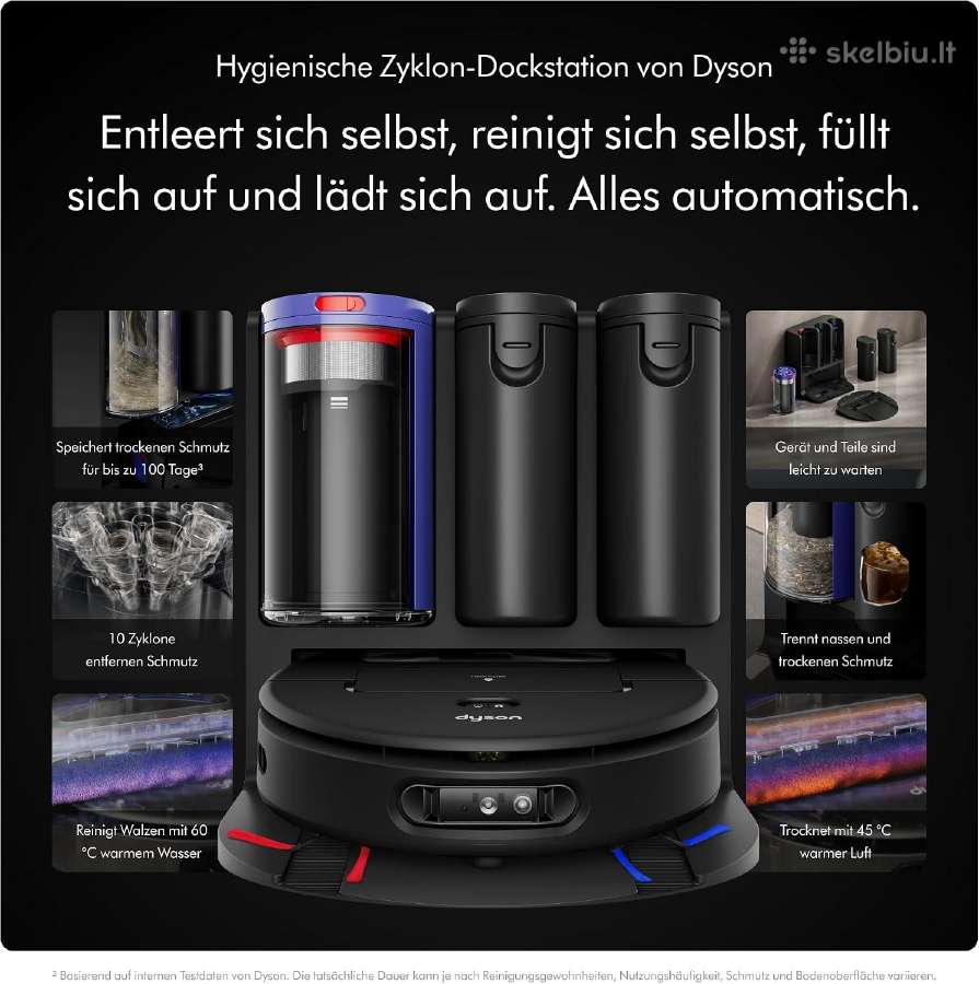 Dyson Spot+scrub Ai robotas siurblys - nuotraukos Nr. 5