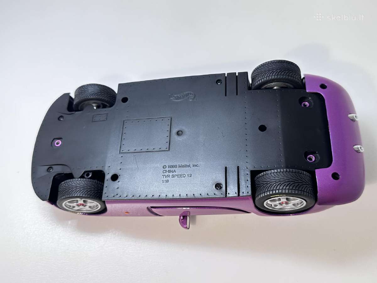 Tvr Speed 12 violetinė 1:18 Hot Wheels [daž. def.] - nuotraukos Nr. 6