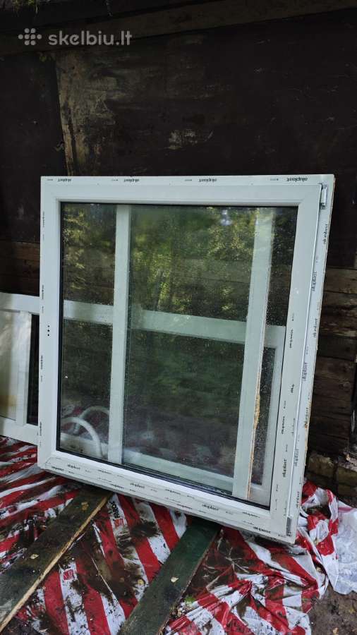 Parduodamos naudotos Pvc langai
