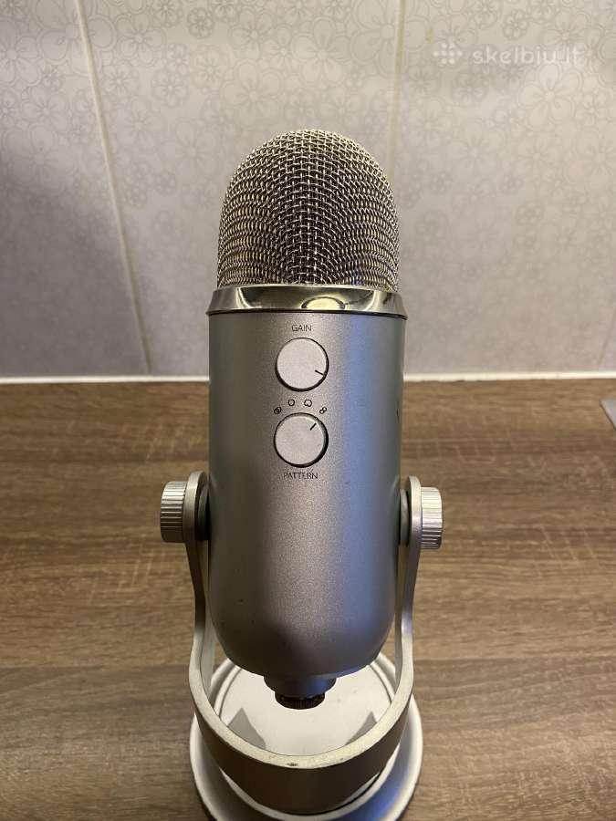 Logitech Blue Yeti mikrofonas microphone - nuotraukos Nr. 3