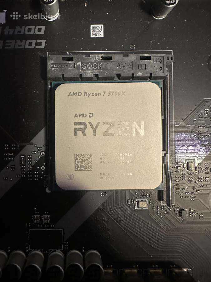 Parduodamas Ryzen 7 5700x ir Msi Mag B550 tomahawk