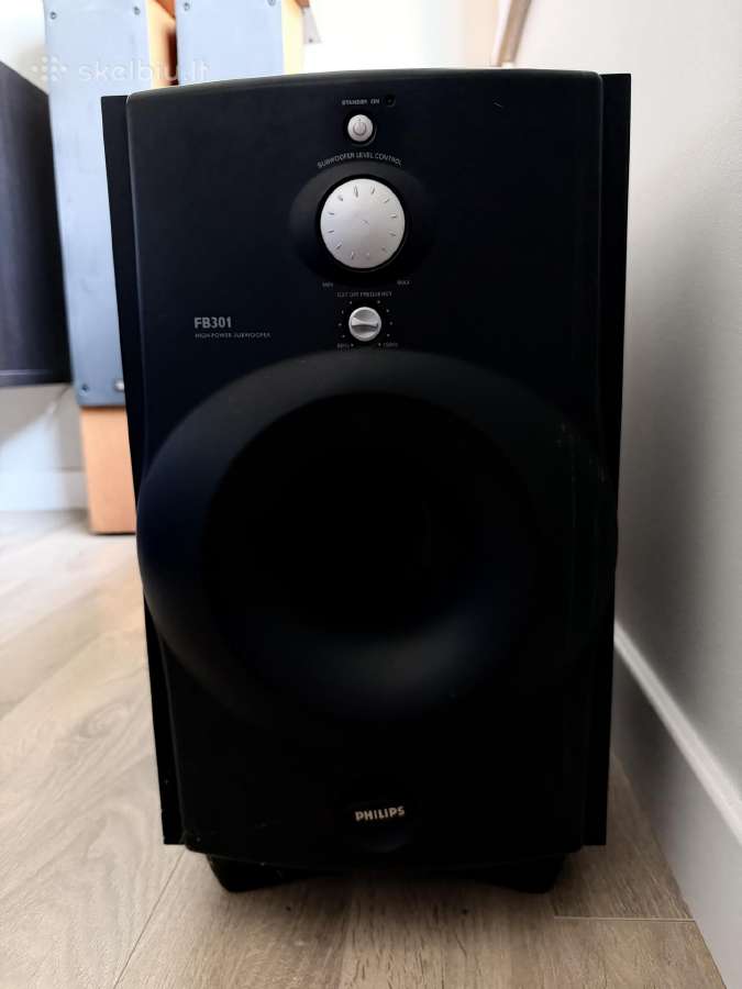 Aktyvus žemų dažnių garsiakalbis(subwoofer)philips