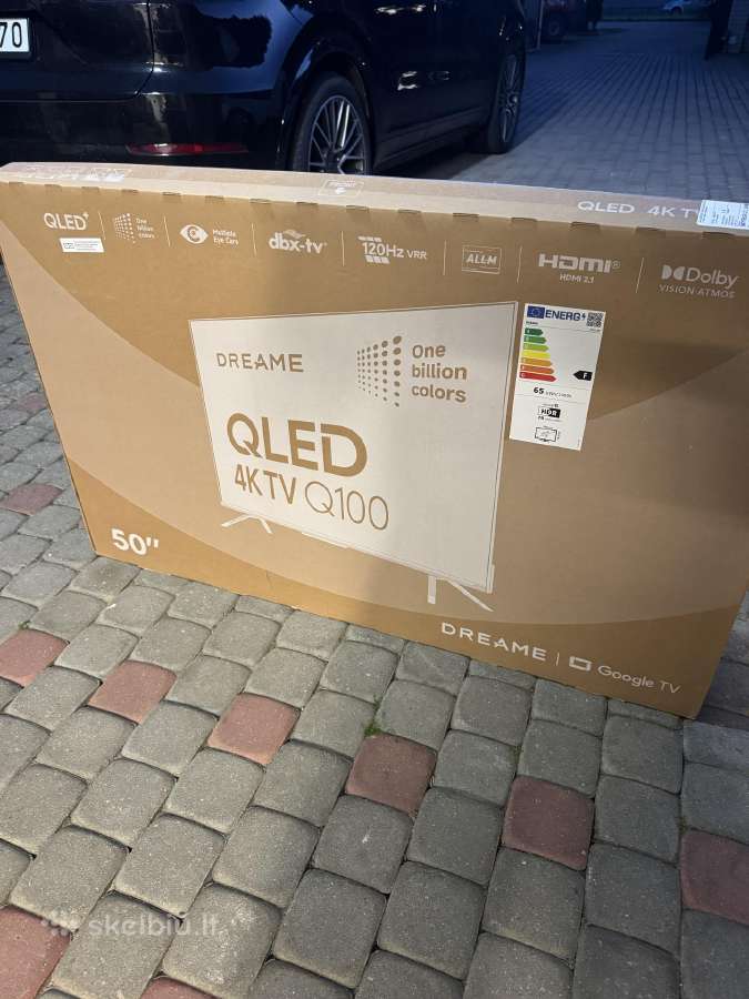 Parduodu naują Dreame televizoriu 127 cm/50 coliu