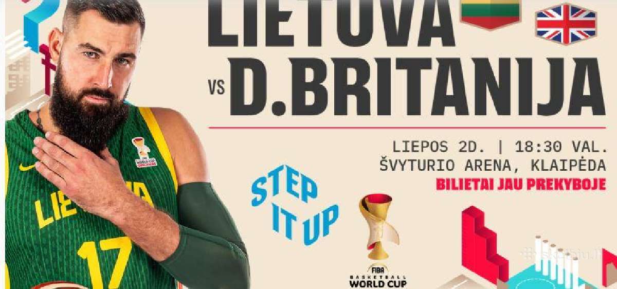 Lietuva - Britanija. Bilietai