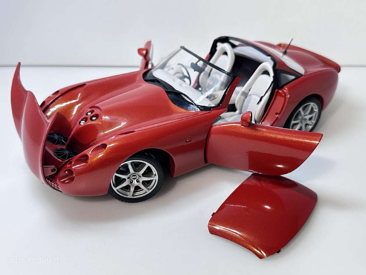 Tvr Tuscan S oranžinė 1:18 Revell [tik modelis] - nuotraukos Nr. 3