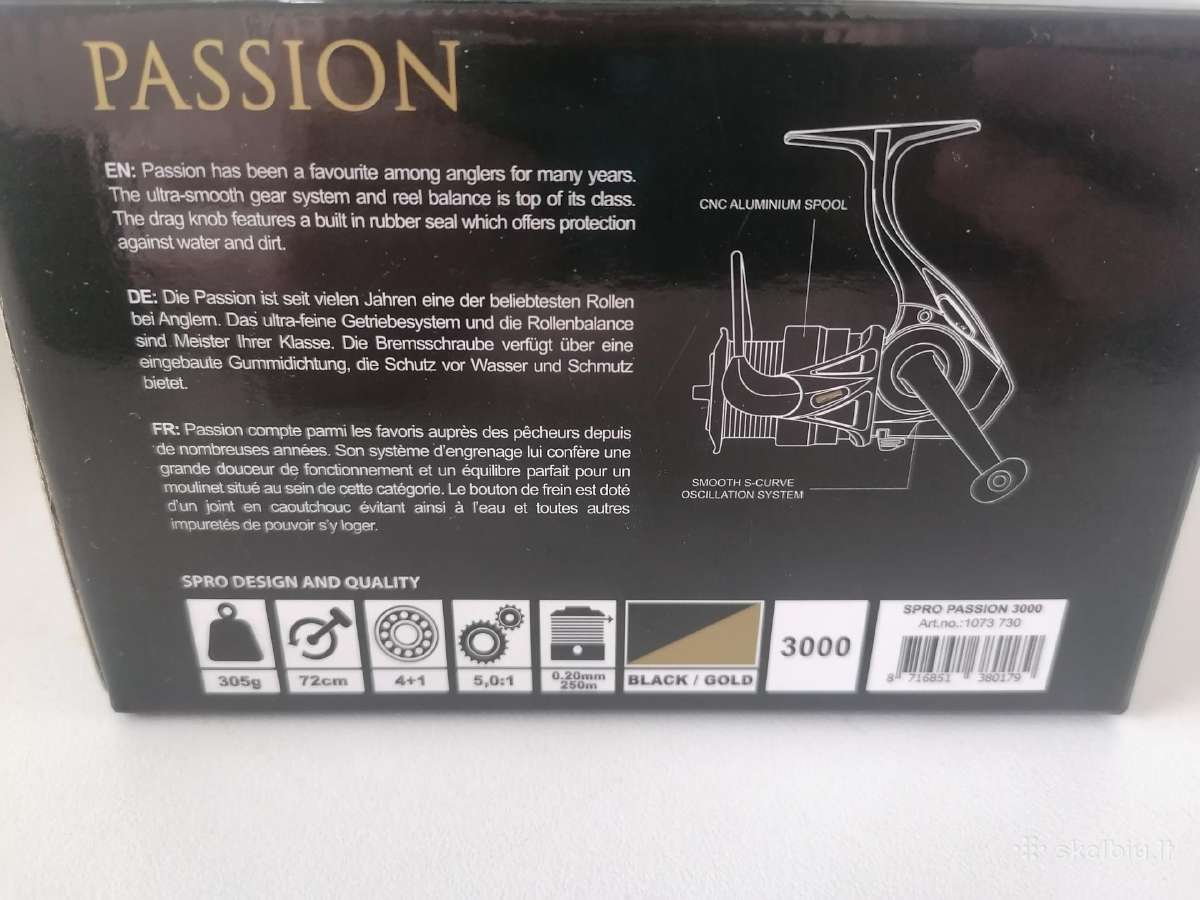 Parduodu ritę Spro Passion 3000 - nuotraukos Nr. 5