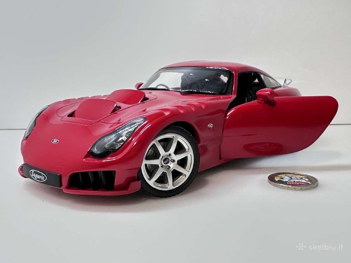 Tvr Sagaris raudona 1:18 Jadi/revell [tik modelis]