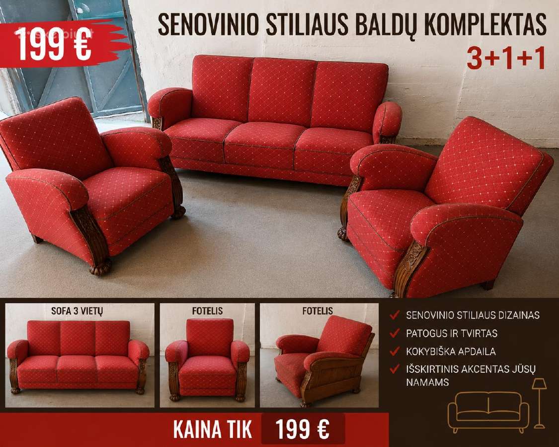 Svetaines baldai
