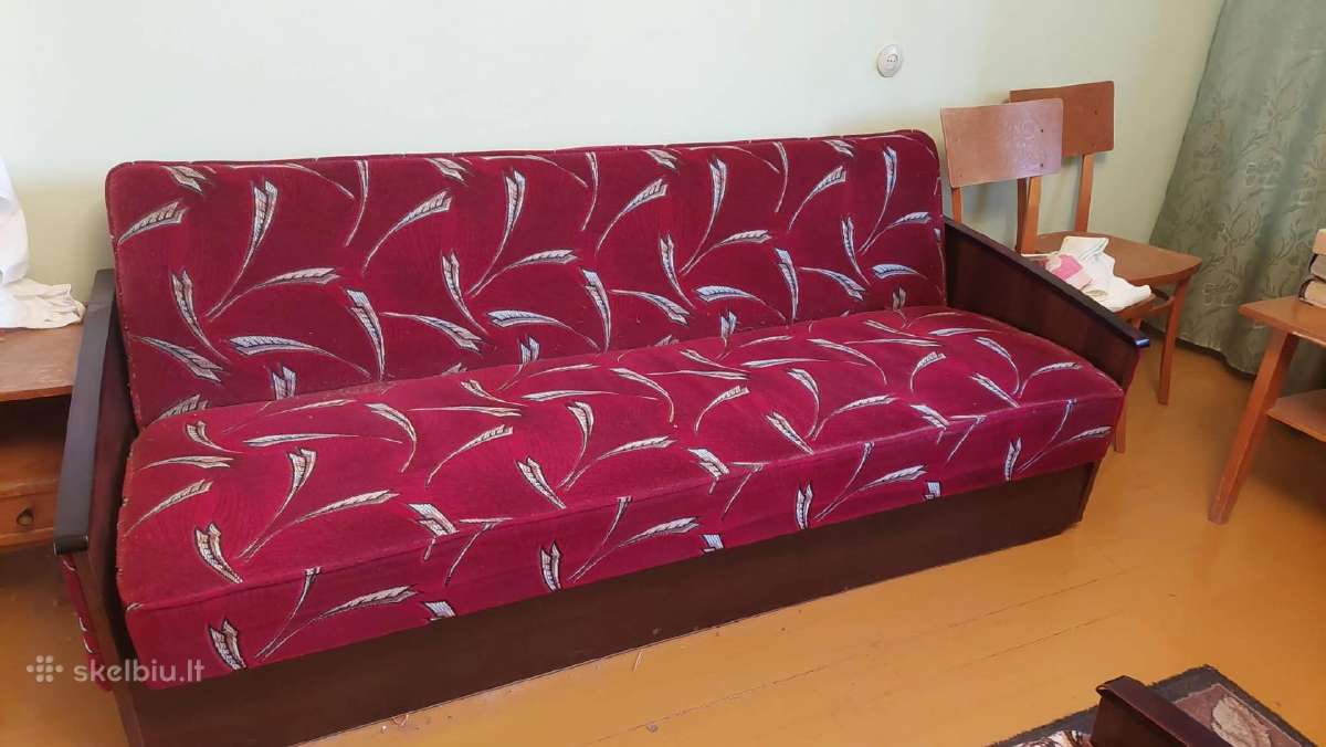 Sofa lova ir 2 krėslai