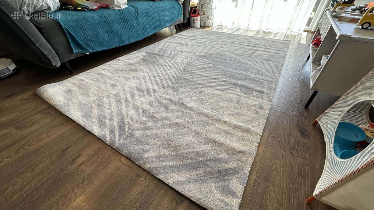 Monstera – Agnella kilimas iš vilnos 160x240 cm - nuotraukos Nr. 3