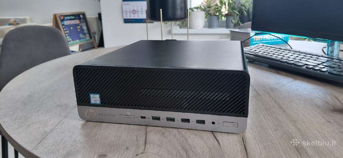 Hp Prodesk 600 G3 Sff 6100, 256gb SSD, 16gb RAM
