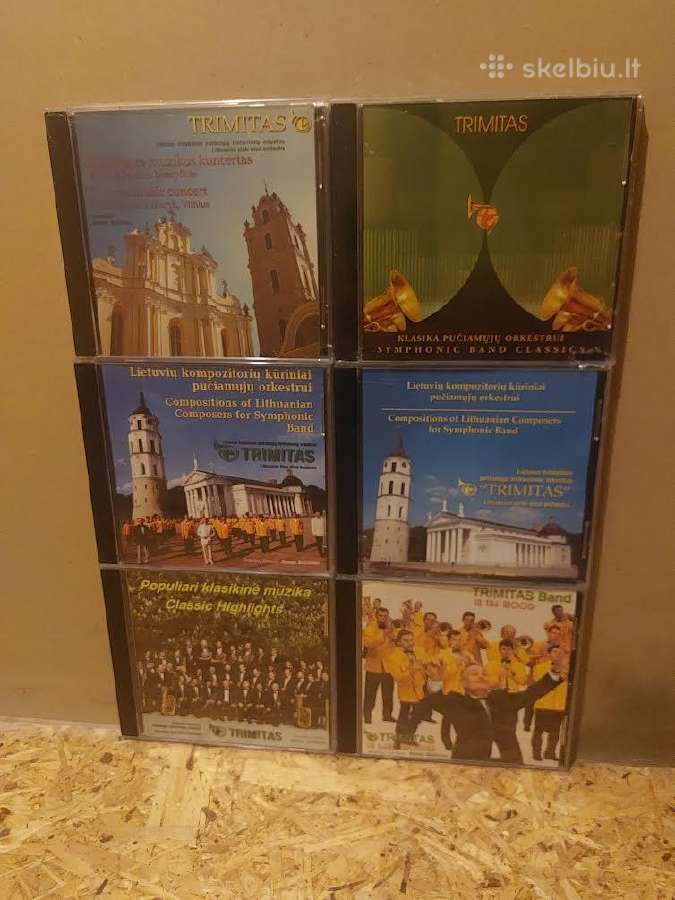 Pučiamųjų orkestro trimitas CD kompaktų serija