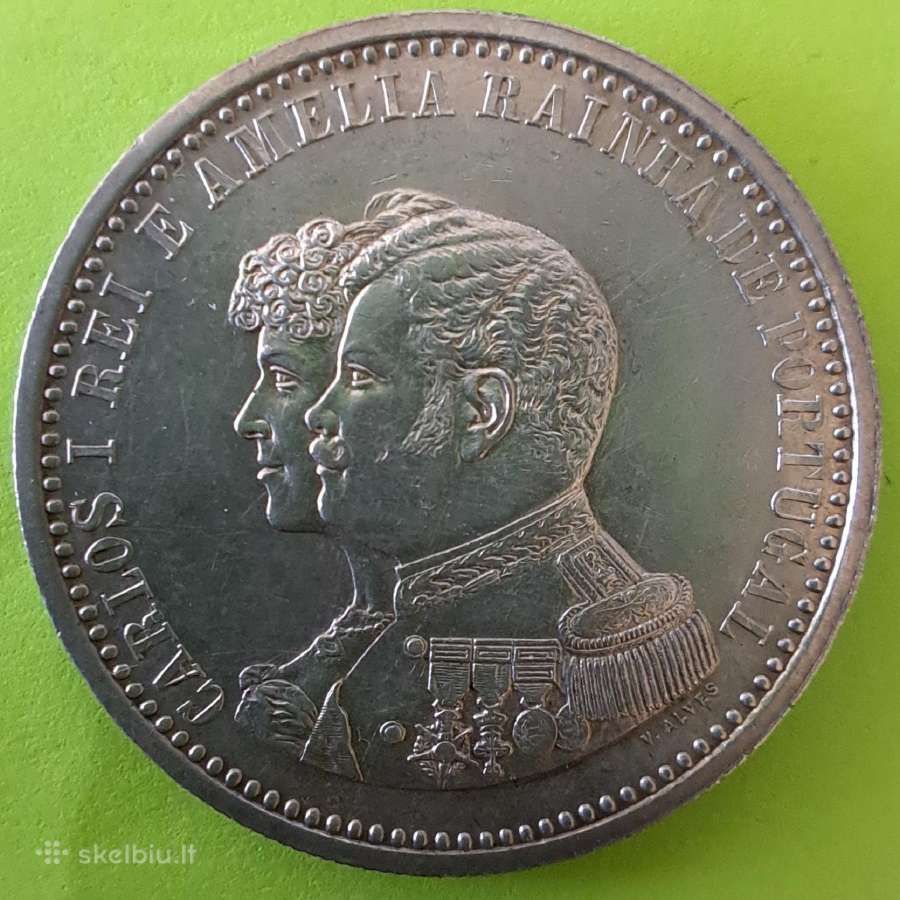 1898 Portugalija 500 realų