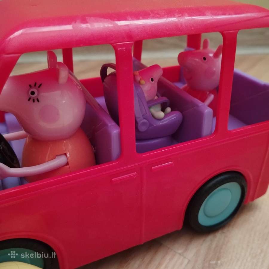 Peppa Pig - nuotoliniu būdu valdomas šeimos auto - nuotraukos Nr. 2