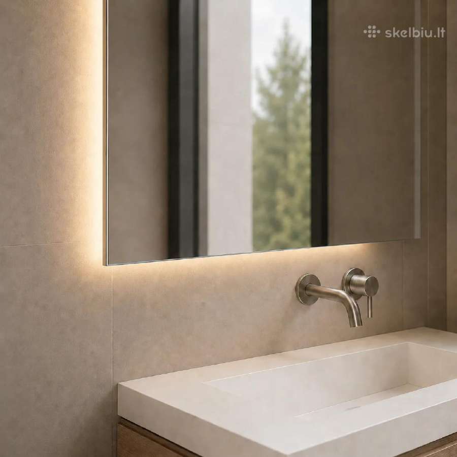 LED veidrodis su foniniu apšvietimu - nuotraukos Nr. 4