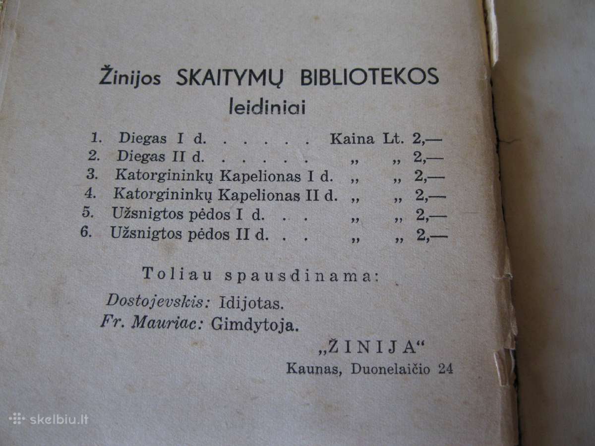Sena knyga - lietuviu k. .zr. foto. - nuotraukos Nr. 6