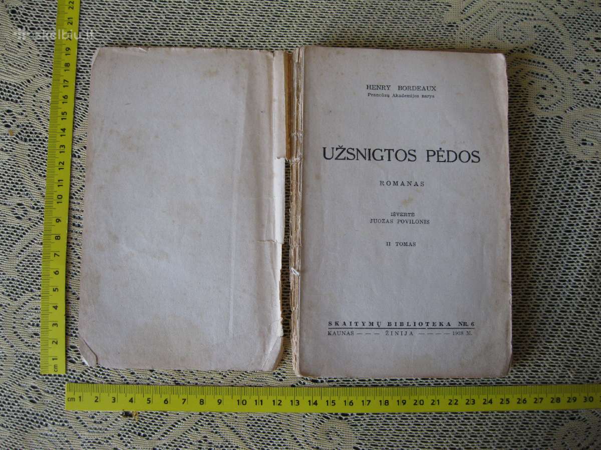 Sena knyga - lietuviu k. .zr. foto. - nuotraukos Nr. 8