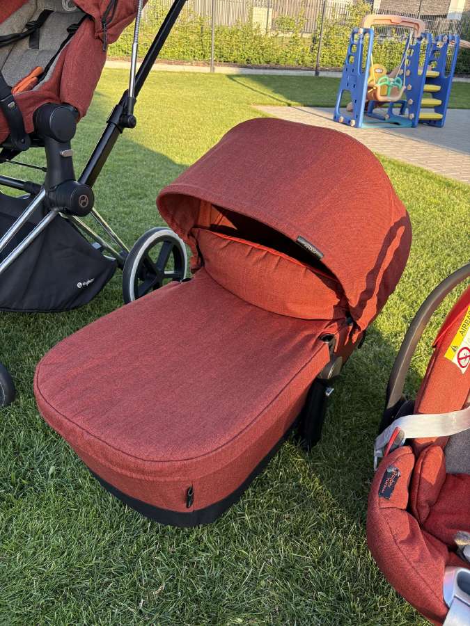 Parduodamas Cybex Priam 3in1 vežimėlio komplektas - nuotraukos Nr. 2