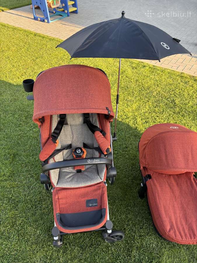 Parduodamas Cybex Priam 3in1 vežimėlio komplektas - nuotraukos Nr. 7