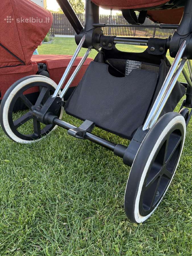 Parduodamas Cybex Priam 3in1 vežimėlio komplektas - nuotraukos Nr. 10
