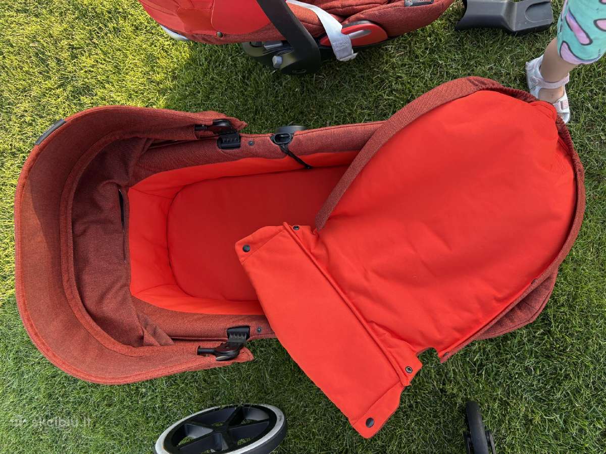 Parduodamas Cybex Priam 3in1 vežimėlio komplektas - nuotraukos Nr. 15