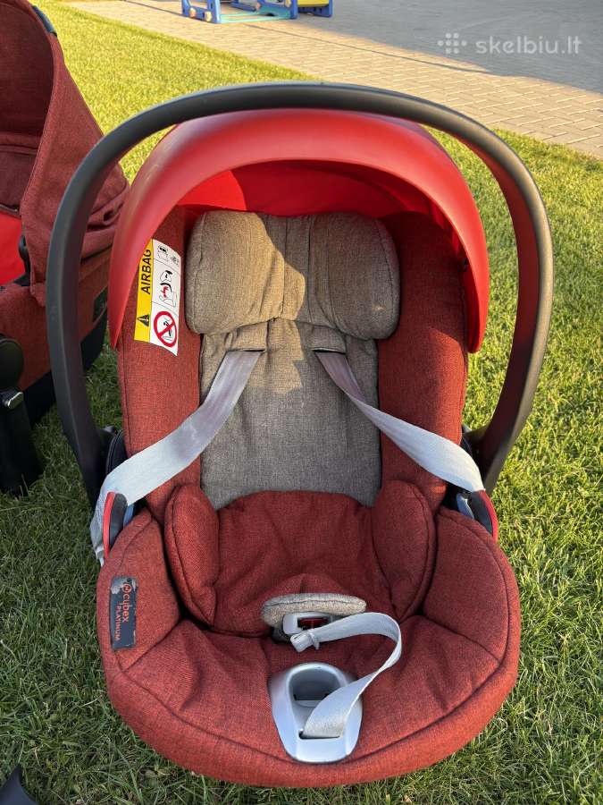 Parduodamas Cybex Priam 3in1 vežimėlio komplektas - nuotraukos Nr. 17