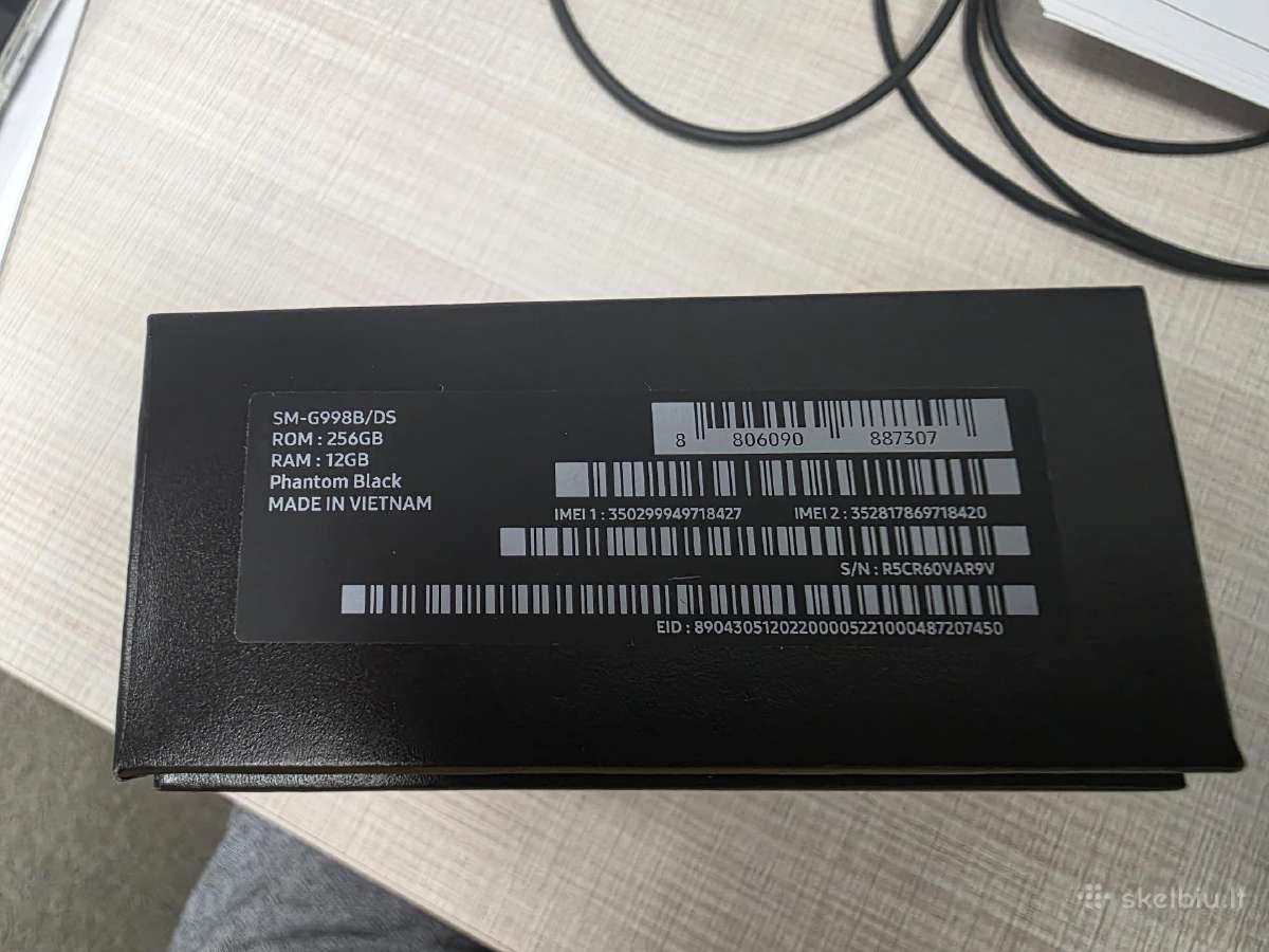 Samsung s21 ultra su pakeistu ekranu
