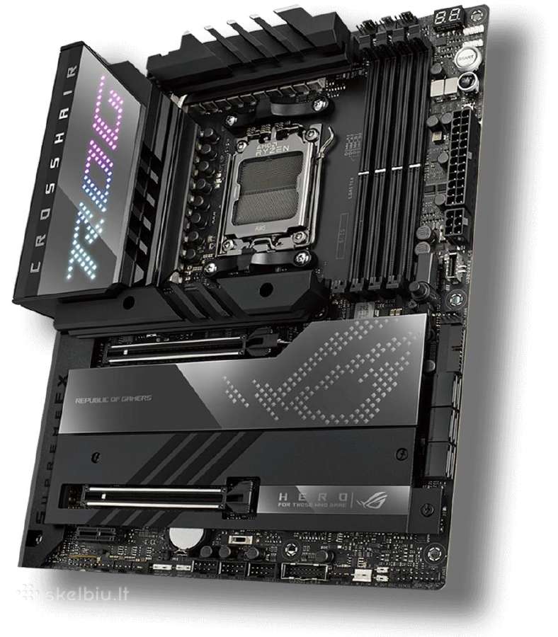 Asus Rog Crosshair x670e Hero motinine Am5