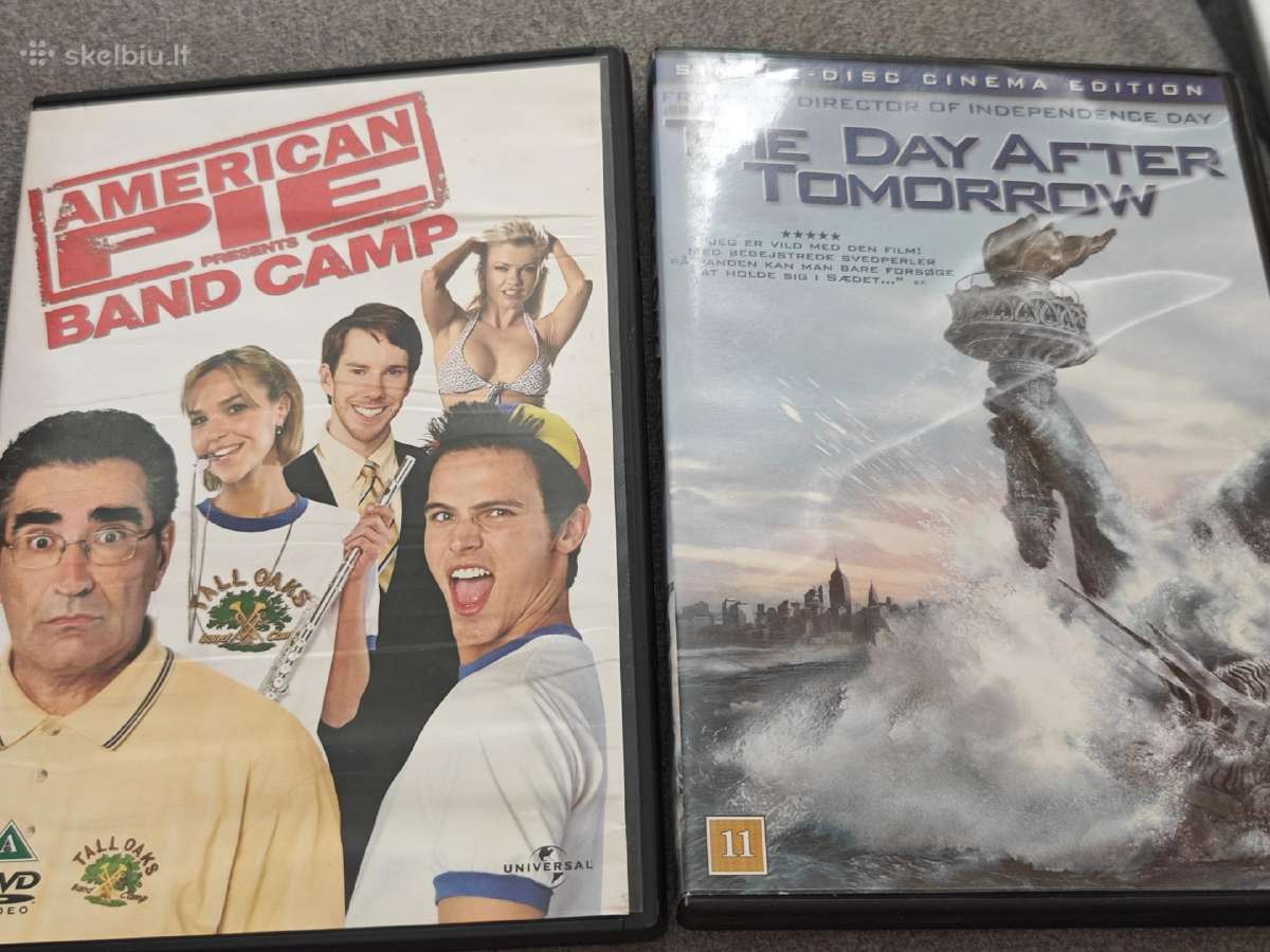 Du Dvd filmai en kalba day after tomorrow American