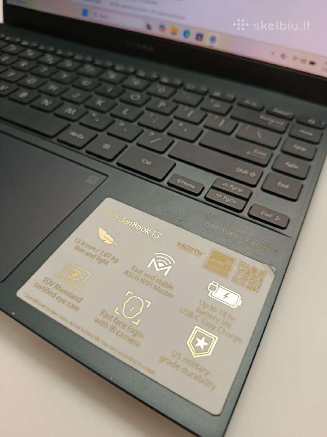 Asus Zenbook 13 - nuotraukos Nr. 3