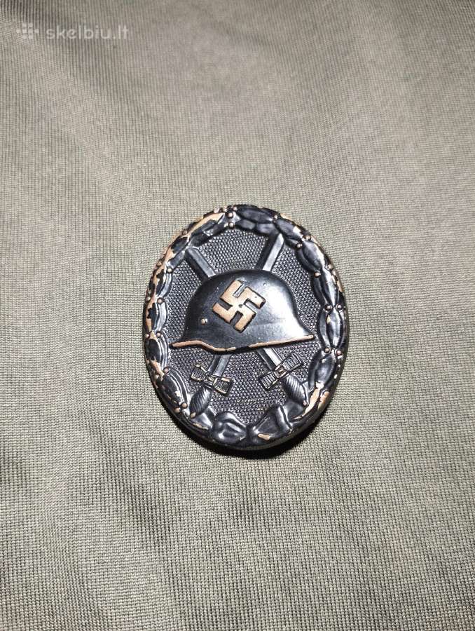Vokiškas ww2 juodas sužeidimo ženklas