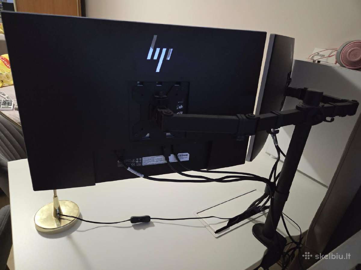 Hp Elitedisplay E243i 24" 1920x1080 Ips Monitor x2 - nuotraukos Nr. 3