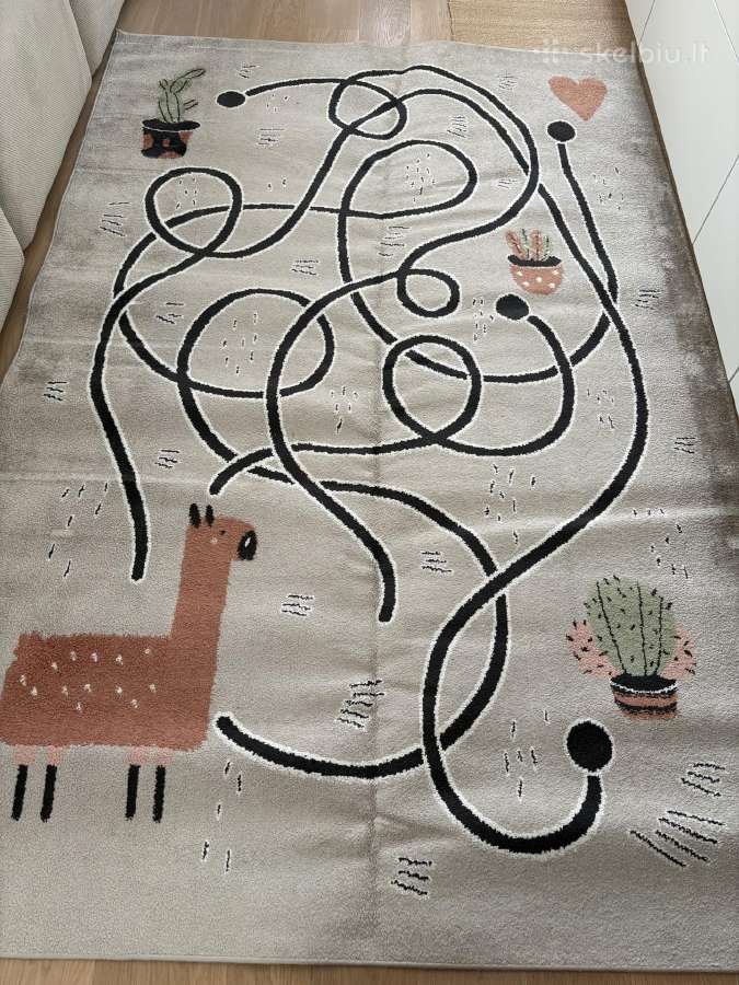 Vaikiškas kilimas 274x181cm