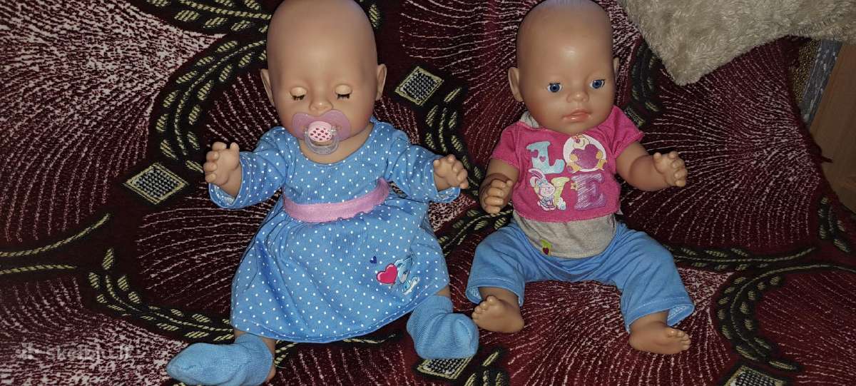 Baby- Born lėlytės su lopšiuku. - nuotraukos Nr. 2