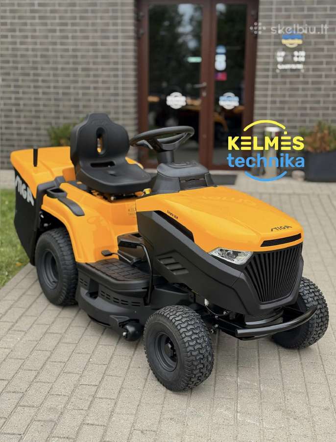 Galingas sodo traktoriukas Stiga Estate 384