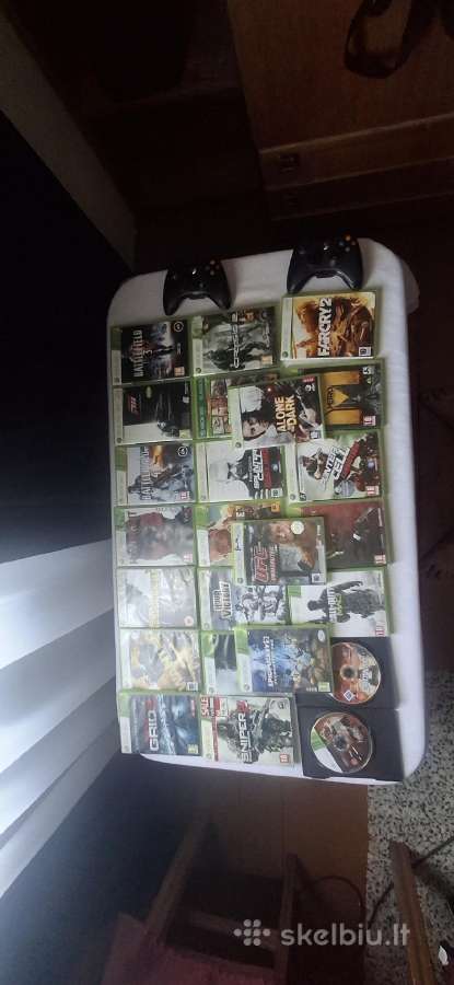 Xbox 360 Žaidimai(19) + 2 pulteliai